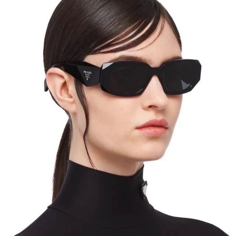 Prada Sunglasses PR 17WF 1AB5SO Black gray, Unisex